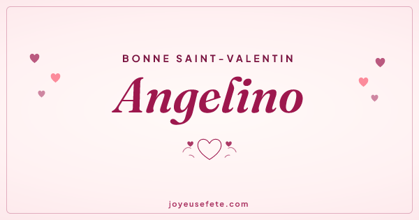 Image « Bonne Saint-Valentin Angelino » au format large