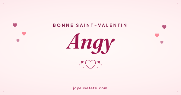 Image « Bonne Saint-Valentin Angy » au format large