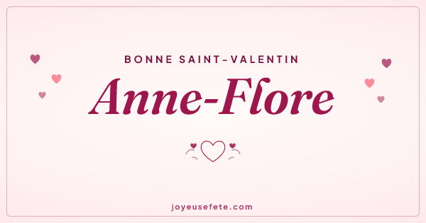 Image « Bonne Saint-Valentin Anne-Flore » au format large