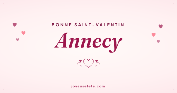 Image « Bonne Saint-Valentin Annecy » au format large