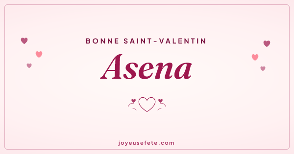 Image « Bonne Saint-Valentin Asena » au format large