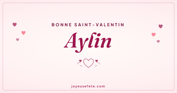 Image « Bonne Saint-Valentin Aylin » au format large