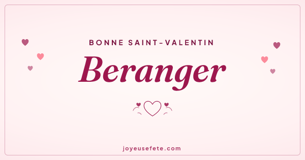 Image « Bonne Saint-Valentin Beranger » au format large