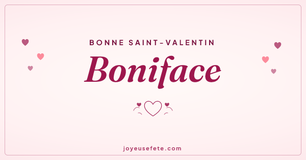 Image « Bonne Saint-Valentin Boniface » au format large