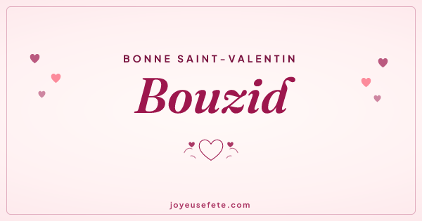 Image « Bonne Saint-Valentin Bouzid » au format large