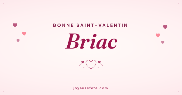 Image « Bonne Saint-Valentin Briac » au format large