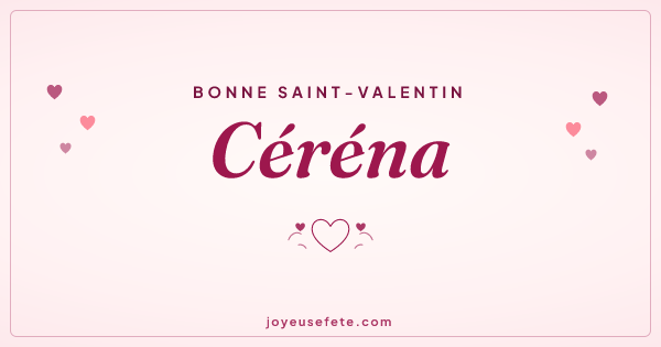 Image « Bonne Saint-Valentin Céréna » au format large