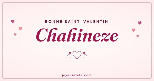 Image « Bonne Saint-Valentin Chahineze » au format large