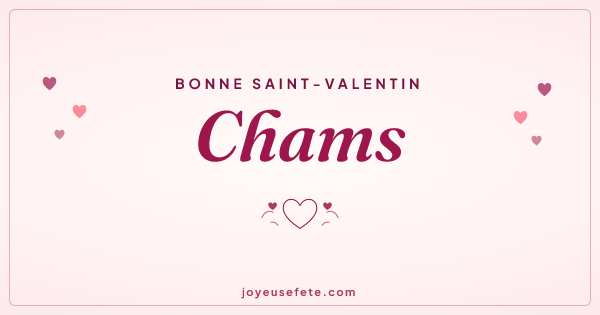 Image « Bonne Saint-Valentin Chams » au format large