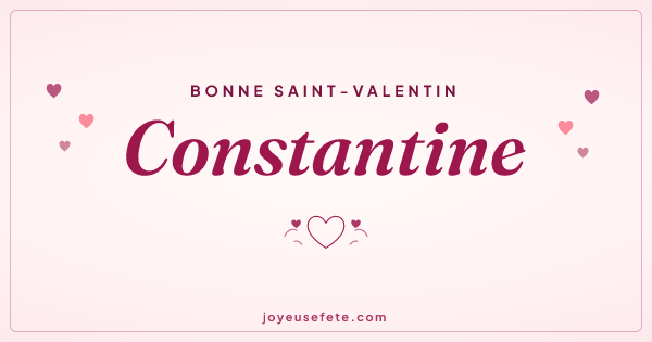 Image « Bonne Saint-Valentin Constantine » au format large