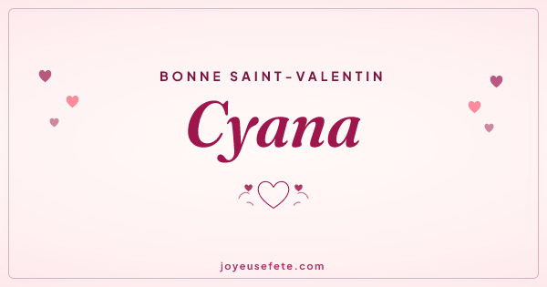 Image « Bonne Saint-Valentin Cyana » au format large