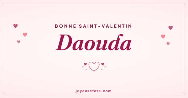 Image « Bonne Saint-Valentin Daouda » au format large