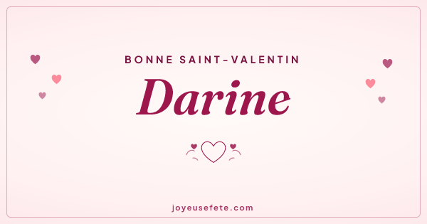 Image « Bonne Saint-Valentin Darine » au format large