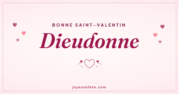 Image « Bonne Saint-Valentin Dieudonne » au format large
