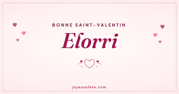 Image « Bonne Saint-Valentin Elorri » au format large