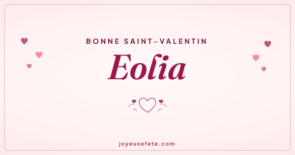 Image « Bonne Saint-Valentin Eolia » au format large