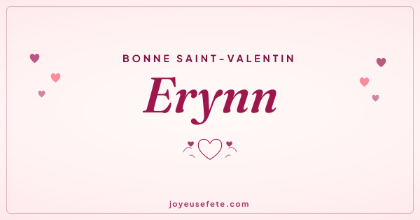 Image « Bonne Saint-Valentin Erynn » au format large