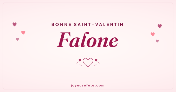 Image « Bonne Saint-Valentin Falone » au format large