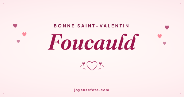 Image « Bonne Saint-Valentin Foucauld » au format large