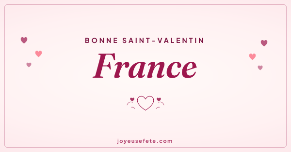 Image « Bonne Saint-Valentin France » au format large