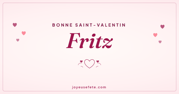 Image « Bonne Saint-Valentin Fritz » au format large