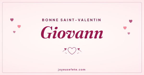 Image « Bonne Saint-Valentin Giovann » au format large