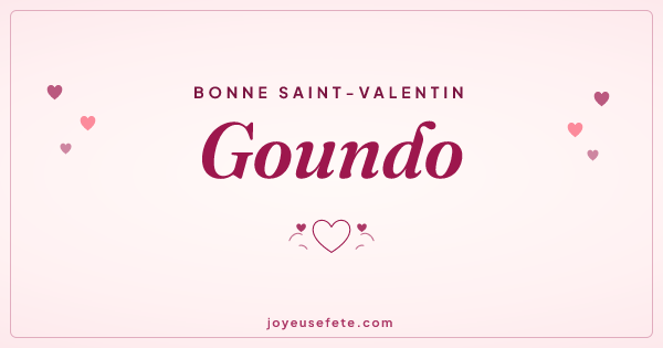 Image « Bonne Saint-Valentin Goundo » au format large