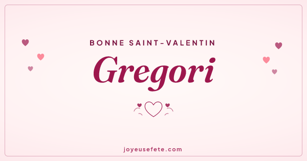 Image « Bonne Saint-Valentin Gregori » au format large