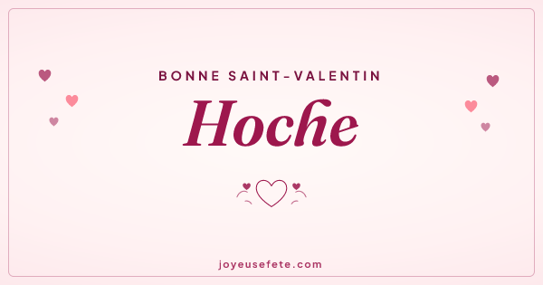 Image « Bonne Saint-Valentin Hoche » au format large