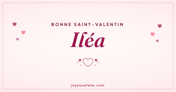 Image « Bonne Saint-Valentin Iléa » au format large