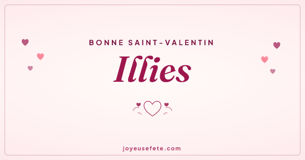 Image « Bonne Saint-Valentin Illies » au format large