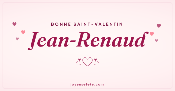 Image « Bonne Saint-Valentin Jean-Renaud » au format large