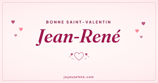 Image « Bonne Saint-Valentin Jean-René » au format large