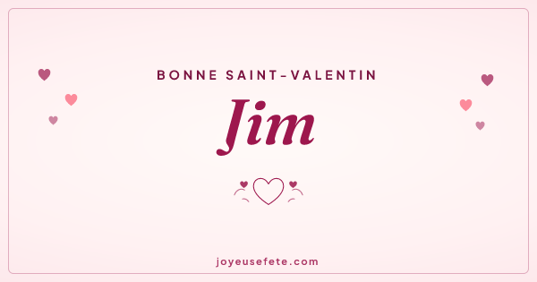 Image « Bonne Saint-Valentin Jim » au format large