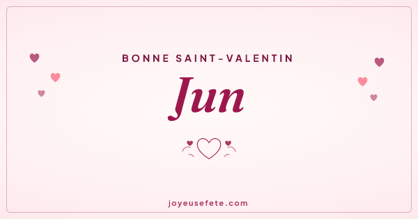 Image « Bonne Saint-Valentin Jun » au format large