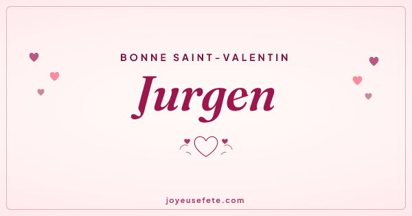 Image « Bonne Saint-Valentin Jurgen » au format large