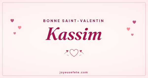 Image « Bonne Saint-Valentin Kassim » au format large
