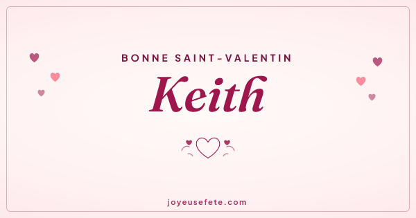 Image « Bonne Saint-Valentin Keith » au format large