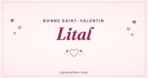 Image « Bonne Saint-Valentin Lital » au format large