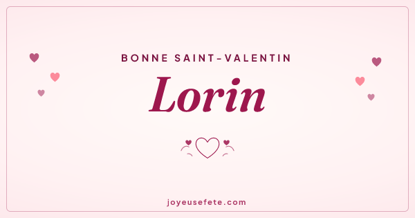 Image « Bonne Saint-Valentin Lorin » au format large