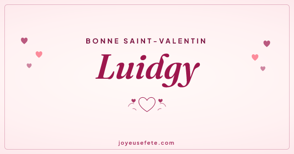 Image « Bonne Saint-Valentin Luidgy » au format large