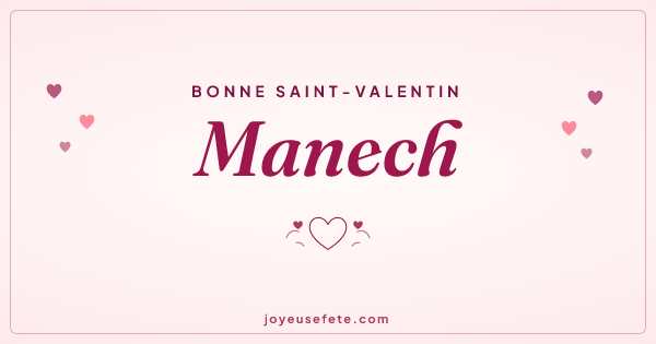 Image « Bonne Saint-Valentin Manech » au format large