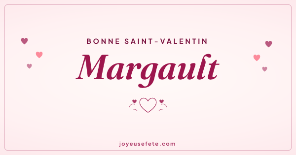Image « Bonne Saint-Valentin Margault » au format large