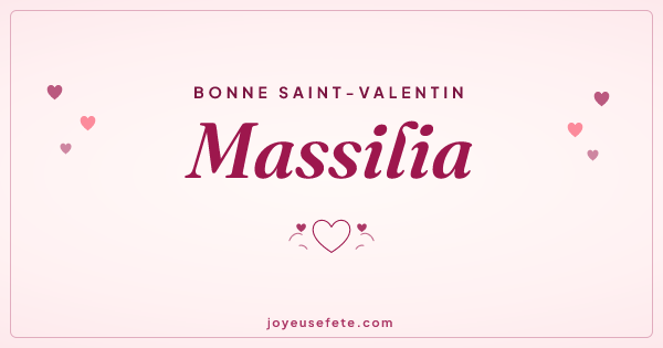 Image « Bonne Saint-Valentin Massilia » au format large