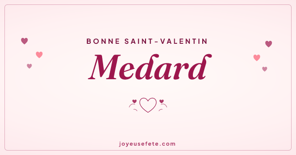 Image « Bonne Saint-Valentin Medard » au format large