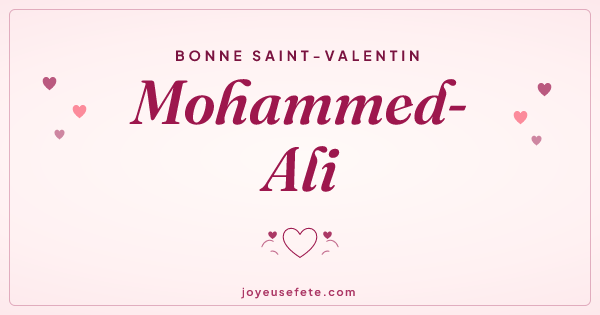 Image « Bonne Saint-Valentin Mohammed-Ali » au format large