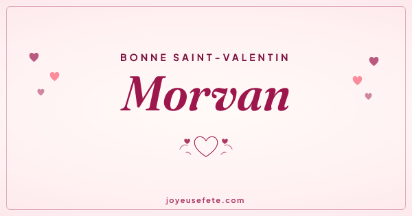 Image « Bonne Saint-Valentin Morvan » au format large