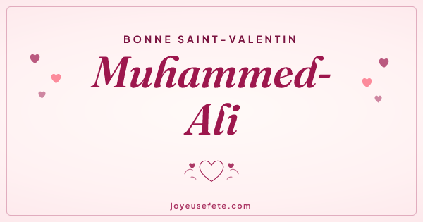 Image « Bonne Saint-Valentin Muhammed-Ali » au format large