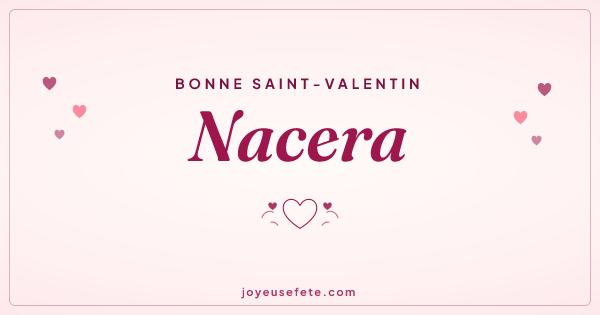 Image « Bonne Saint-Valentin Nacera » au format large