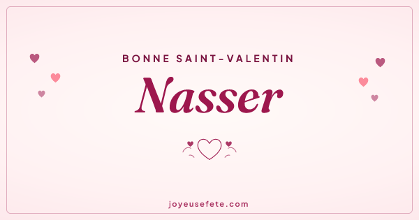 Image « Bonne Saint-Valentin Nasser » au format large